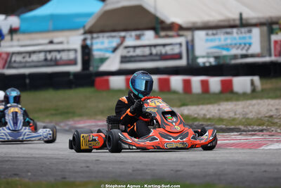 KA100 — 28/02 & 01/03/2026 : 1ère manche du Championnat du Sud 2026 à Aigues-Vives (photos Stéphane Agnus) 2026 — karting