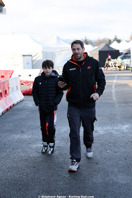 Adrian LAFILLE, Soen LAFILLE — 28/02 & 01/03/2026 : 1ère manche du Championnat du Sud 2026 à Aigues-Vives (photos Stéphane Agnus) 2026 — karting
