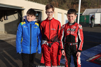 Aaron BORDANOVA, Mathis MESPOULEDE — 28/02 & 01/03/2026 : 1ère manche du Championnat du Sud 2026 à Aigues-Vives (photos Stéphane Agnus) 2026 — karting