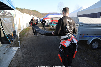 28/02 & 01/03/2026 : 1ère manche du Championnat du Sud 2026 à Aigues-Vives (photos Stéphane Agnus) 2026 — karting