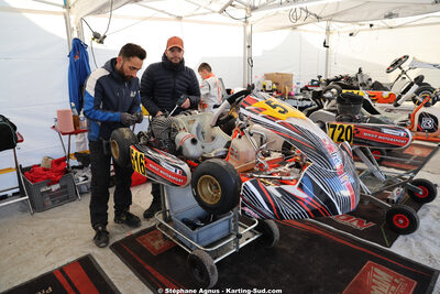 28/02 & 01/03/2026 : 1ère manche du Championnat du Sud 2026 à Aigues-Vives (photos Stéphane Agnus) 2026 — karting