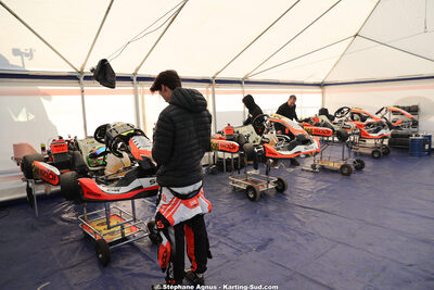 28/02 & 01/03/2026 : 1ère manche du Championnat du Sud 2026 à Aigues-Vives (photos Stéphane Agnus) 2026 — karting