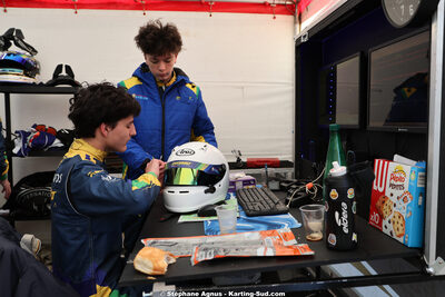 Marin LECLERC — 28/02 & 01/03/2026 : 1ère manche du Championnat du Sud 2026 à Aigues-Vives (photos Stéphane Agnus) 2026 — karting