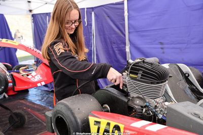 Louise Marie DUPUY — 28/02 & 01/03/2026 : 1ère manche du Championnat du Sud 2026 à Aigues-Vives (photos Stéphane Agnus) 2026 — karting