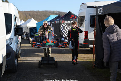 28/02 & 01/03/2026 : 1ère manche du Championnat du Sud 2026 à Aigues-Vives (photos Stéphane Agnus) 2026 — karting