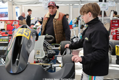 Andy DIAZ — 28/02 & 01/03/2026 : 1ère manche du Championnat du Sud 2026 à Aigues-Vives (photos Stéphane Agnus) 2026 — karting