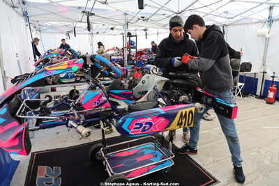 28/02 & 01/03/2026 : 1ère manche du Championnat du Sud 2026 à Aigues-Vives (photos Stéphane Agnus) 2026 — karting