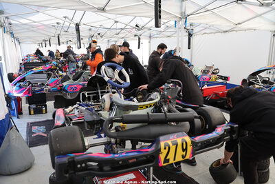 28/02 & 01/03/2026 : 1ère manche du Championnat du Sud 2026 à Aigues-Vives (photos Stéphane Agnus) 2026 — karting