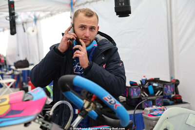 Yann BOUVIER — 28/02 & 01/03/2026 : 1ère manche du Championnat du Sud 2026 à Aigues-Vives (photos Stéphane Agnus) 2026 — karting