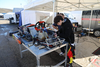 28/02 & 01/03/2026 : 1ère manche du Championnat du Sud 2026 à Aigues-Vives (photos Stéphane Agnus) 2026 — karting