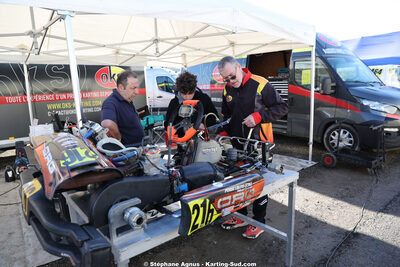 Vincent CASTROVILLARI — 28/02 & 01/03/2026 : 1ère manche du Championnat du Sud 2026 à Aigues-Vives (photos Stéphane Agnus) 2026 — karting
