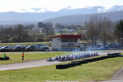 Nationale — 28/02 & 01/03/2026 : 1ère manche du Championnat du Sud 2026 à Aigues-Vives (photos Stéphane Agnus) 2026 — karting