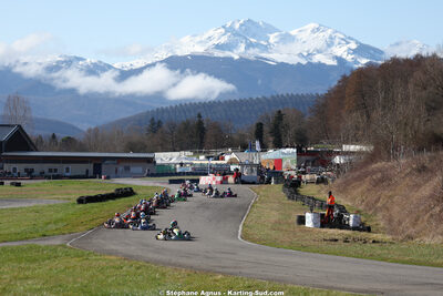 Nationale — 28/02 & 01/03/2026 : 1ère manche du Championnat du Sud 2026 à Aigues-Vives (photos Stéphane Agnus) 2026 — karting