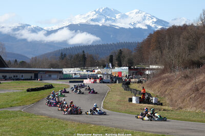 Nationale — 28/02 & 01/03/2026 : 1ère manche du Championnat du Sud 2026 à Aigues-Vives (photos Stéphane Agnus) 2026 — karting