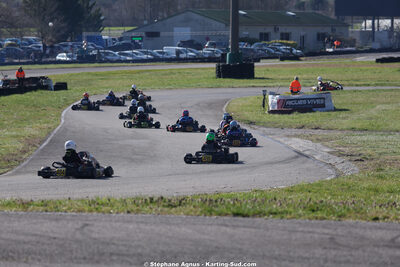 Nationale — 28/02 & 01/03/2026 : 1ère manche du Championnat du Sud 2026 à Aigues-Vives (photos Stéphane Agnus) 2026 — karting