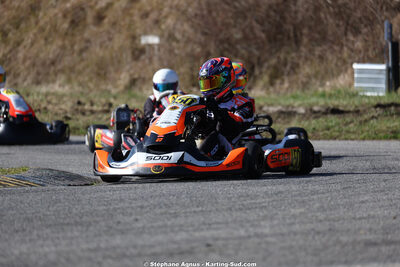 Tyméo CIAMA — 28/02 & 01/03/2026 : 1ère manche du Championnat du Sud 2026 à Aigues-Vives (photos Stéphane Agnus) 2026 — karting