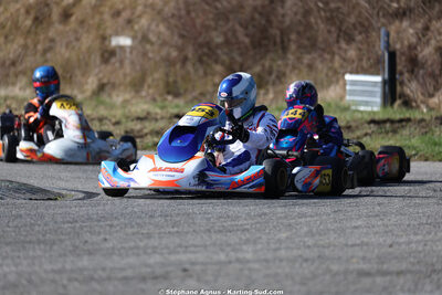 Nationale — 28/02 & 01/03/2026 : 1ère manche du Championnat du Sud 2026 à Aigues-Vives (photos Stéphane Agnus) 2026 — karting