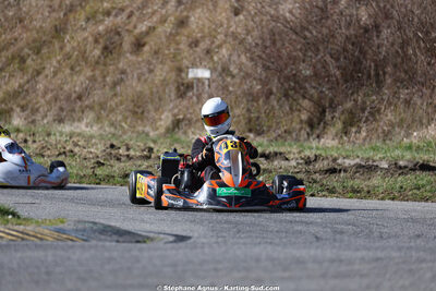 Nationale — 28/02 & 01/03/2026 : 1ère manche du Championnat du Sud 2026 à Aigues-Vives (photos Stéphane Agnus) 2026 — karting