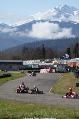 Nationale — 28/02 & 01/03/2026 : 1ère manche du Championnat du Sud 2026 à Aigues-Vives (photos Stéphane Agnus) 2026 — karting