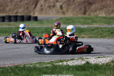 Nationale — 28/02 & 01/03/2026 : 1ère manche du Championnat du Sud 2026 à Aigues-Vives (photos Stéphane Agnus) 2026 — karting