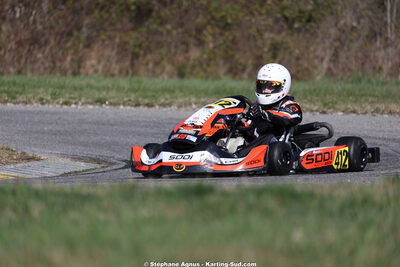 Cléa BOURACHOT — 28/02 & 01/03/2026 : 1ère manche du Championnat du Sud 2026 à Aigues-Vives (photos Stéphane Agnus) 2026 — karting