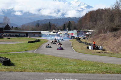 Sénior — 28/02 & 01/03/2026 : 1ère manche du Championnat du Sud 2026 à Aigues-Vives (photos Stéphane Agnus) 2026 — karting