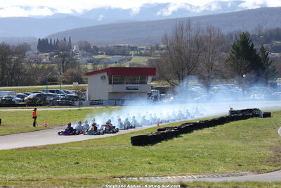 Sénior — 28/02 & 01/03/2026 : 1ère manche du Championnat du Sud 2026 à Aigues-Vives (photos Stéphane Agnus) 2026 — karting