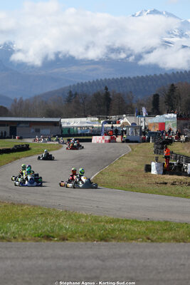 Sénior — 28/02 & 01/03/2026 : 1ère manche du Championnat du Sud 2026 à Aigues-Vives (photos Stéphane Agnus) 2026 — karting