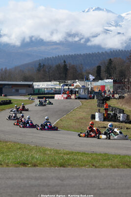 Sénior — 28/02 & 01/03/2026 : 1ère manche du Championnat du Sud 2026 à Aigues-Vives (photos Stéphane Agnus) 2026 — karting