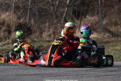 Vincent REBBERT — 28/02 & 01/03/2026 : 1ère manche du Championnat du Sud 2026 à Aigues-Vives (photos Stéphane Agnus) 2026 — karting