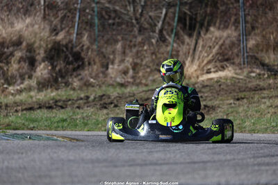 Sénior — 28/02 & 01/03/2026 : 1ère manche du Championnat du Sud 2026 à Aigues-Vives (photos Stéphane Agnus) 2026 — karting
