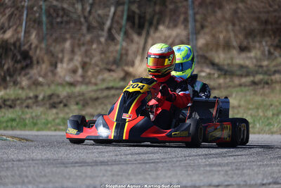 Sénior — 28/02 & 01/03/2026 : 1ère manche du Championnat du Sud 2026 à Aigues-Vives (photos Stéphane Agnus) 2026 — karting