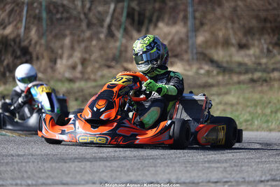 Sénior — 28/02 & 01/03/2026 : 1ère manche du Championnat du Sud 2026 à Aigues-Vives (photos Stéphane Agnus) 2026 — karting