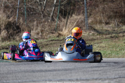 Sénior — 28/02 & 01/03/2026 : 1ère manche du Championnat du Sud 2026 à Aigues-Vives (photos Stéphane Agnus) 2026 — karting