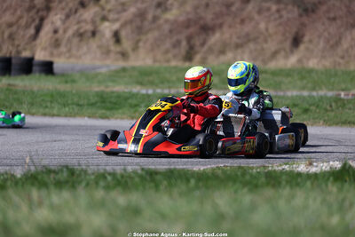 Vincent REBBERT — 28/02 & 01/03/2026 : 1ère manche du Championnat du Sud 2026 à Aigues-Vives (photos Stéphane Agnus) 2026 — karting