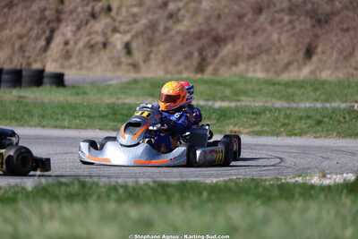 Emie LEONCE — 28/02 & 01/03/2026 : 1ère manche du Championnat du Sud 2026 à Aigues-Vives (photos Stéphane Agnus) 2026 — karting