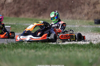 Johan BOURDIEU — 28/02 & 01/03/2026 : 1ère manche du Championnat du Sud 2026 à Aigues-Vives (photos Stéphane Agnus) 2026 — karting