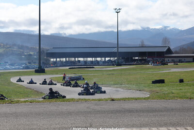 KFS — 28/02 & 01/03/2026 : 1ère manche du Championnat du Sud 2026 à Aigues-Vives (photos Stéphane Agnus) 2026 — karting