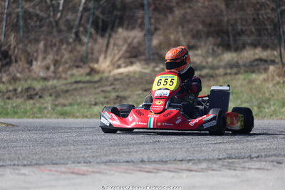 Matheo COURBIERES — 28/02 & 01/03/2026 : 1ère manche du Championnat du Sud 2026 à Aigues-Vives (photos Stéphane Agnus) 2026 — karting
