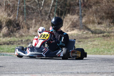 Julien BORSATO — 28/02 & 01/03/2026 : 1ère manche du Championnat du Sud 2026 à Aigues-Vives (photos Stéphane Agnus) 2026 — karting