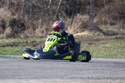 Gwenael ROSSIGNOL — 28/02 & 01/03/2026 : 1ère manche du Championnat du Sud 2026 à Aigues-Vives (photos Stéphane Agnus) 2026 — karting
