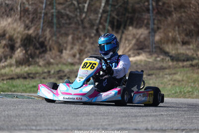 Frédéric HERICHER — 28/02 & 01/03/2026 : 1ère manche du Championnat du Sud 2026 à Aigues-Vives (photos Stéphane Agnus) 2026 — karting