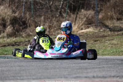 Valentin AGUILLON — 28/02 & 01/03/2026 : 1ère manche du Championnat du Sud 2026 à Aigues-Vives (photos Stéphane Agnus) 2026 — karting