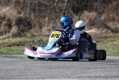Frédéric HERICHER — 28/02 & 01/03/2026 : 1ère manche du Championnat du Sud 2026 à Aigues-Vives (photos Stéphane Agnus) 2026 — karting