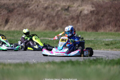 Valentin AGUILLON — 28/02 & 01/03/2026 : 1ère manche du Championnat du Sud 2026 à Aigues-Vives (photos Stéphane Agnus) 2026 — karting