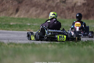 Guillaume RIGAL — 28/02 & 01/03/2026 : 1ère manche du Championnat du Sud 2026 à Aigues-Vives (photos Stéphane Agnus) 2026 — karting