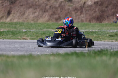 Mathieu FOURNIL — 28/02 & 01/03/2026 : 1ère manche du Championnat du Sud 2026 à Aigues-Vives (photos Stéphane Agnus) 2026 — karting