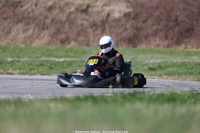Rémy MORERE — 28/02 & 01/03/2026 : 1ère manche du Championnat du Sud 2026 à Aigues-Vives (photos Stéphane Agnus) 2026 — karting