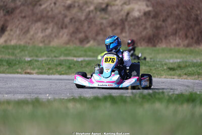 Frédéric HERICHER — 28/02 & 01/03/2026 : 1ère manche du Championnat du Sud 2026 à Aigues-Vives (photos Stéphane Agnus) 2026 — karting