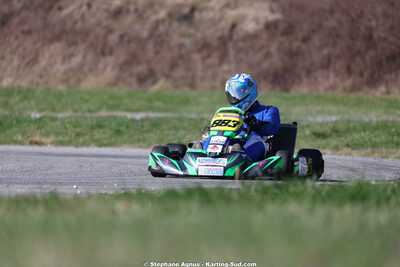 Laurent ALESSI — 28/02 & 01/03/2026 : 1ère manche du Championnat du Sud 2026 à Aigues-Vives (photos Stéphane Agnus) 2026 — karting